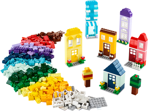 LEGO Classic Creative Houses Building Set (850 Pieces, Ages 4+)