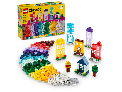 LEGO Classic Creative Houses Building Set (850 Pieces, Ages 4+) - View 2