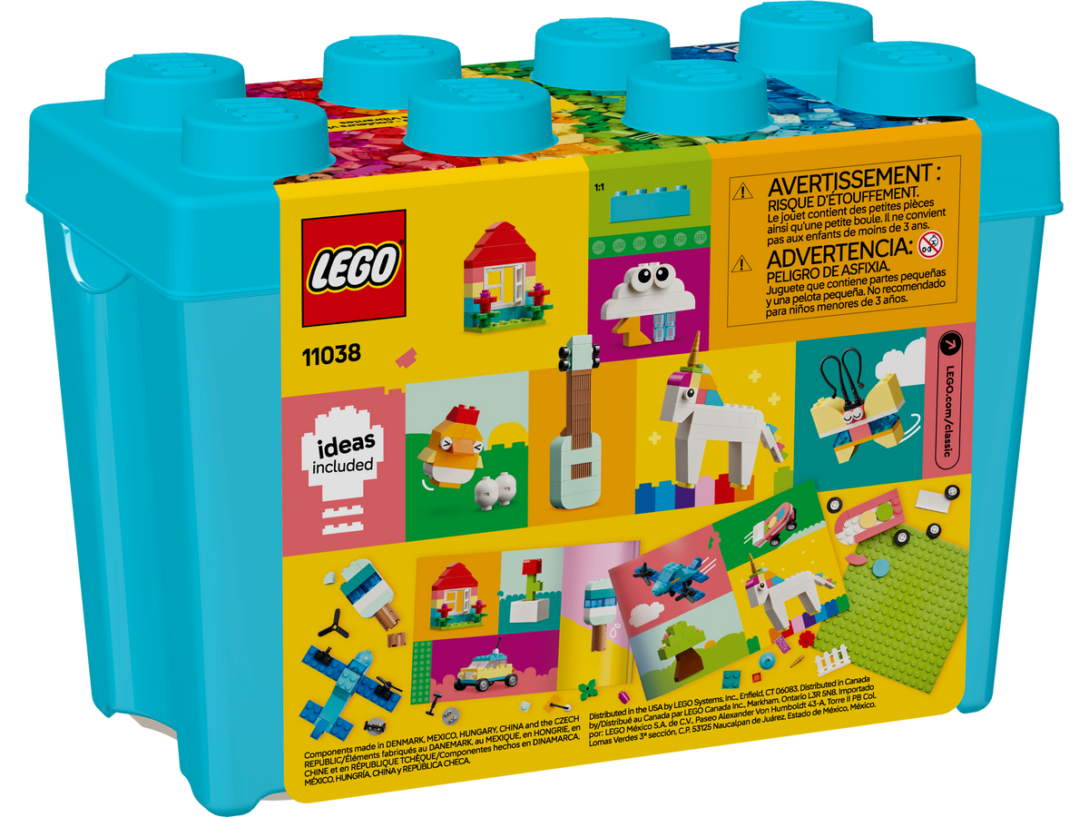 LEGO Classic Vibrant Creative Brick Box 11038 Building Set (850 Pieces) - View 7