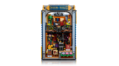 LEGO Icons Bookstore Book Nook Building Set (1,690 Pieces, Ages 18+) - View 4