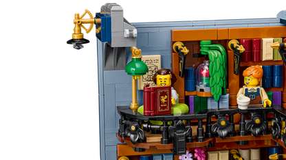 LEGO Icons Bookstore Book Nook Building Set (1,690 Pieces, Ages 18+) - View 9
