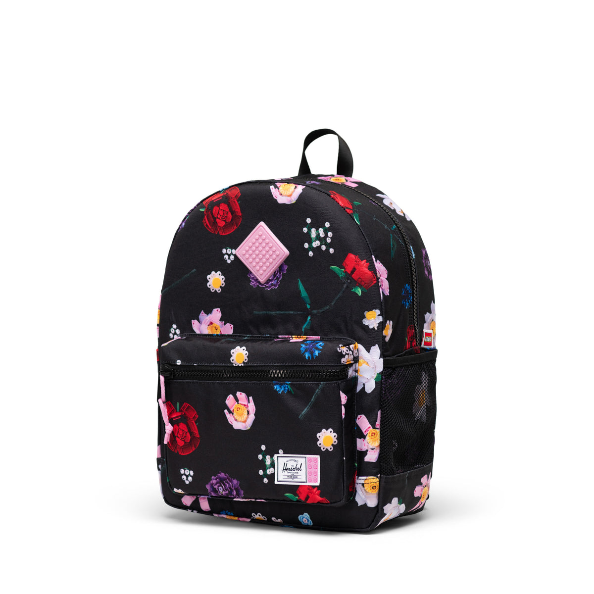 LEGO Herschel Heritage Kids Backpack - Abstract Bricks Blue 5010429 - View 9