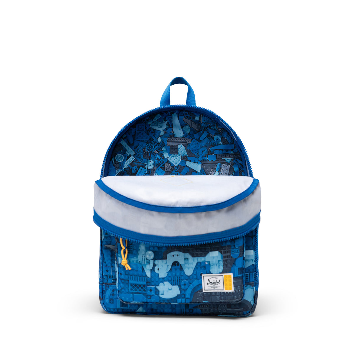 LEGO Herschel Heritage Kids Backpack - Abstract Bricks Blue 5010429 - View 3