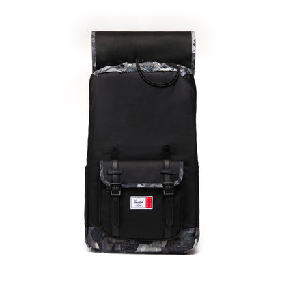 LEGO Herschel Little America Backpack - Black/Abstract Bricks Black 5010436 - View 3