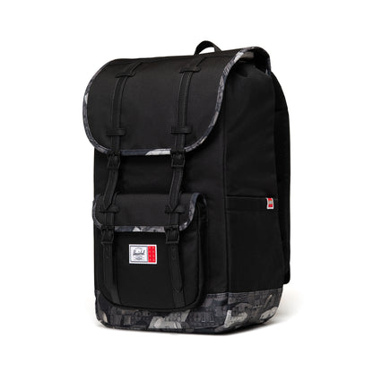 LEGO Herschel Little America Backpack - Black/Abstract Bricks Black 5010436 - View 4
