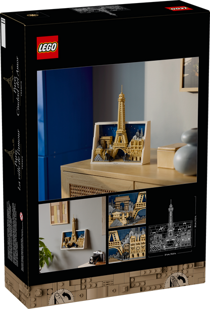 LEGO Architecture Paris City of Love Building Set (958 Pieces, Ages 18+) - View 15