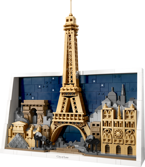 LEGO Architecture Paris City of Love Building Set (958 Pieces, Ages 18+)