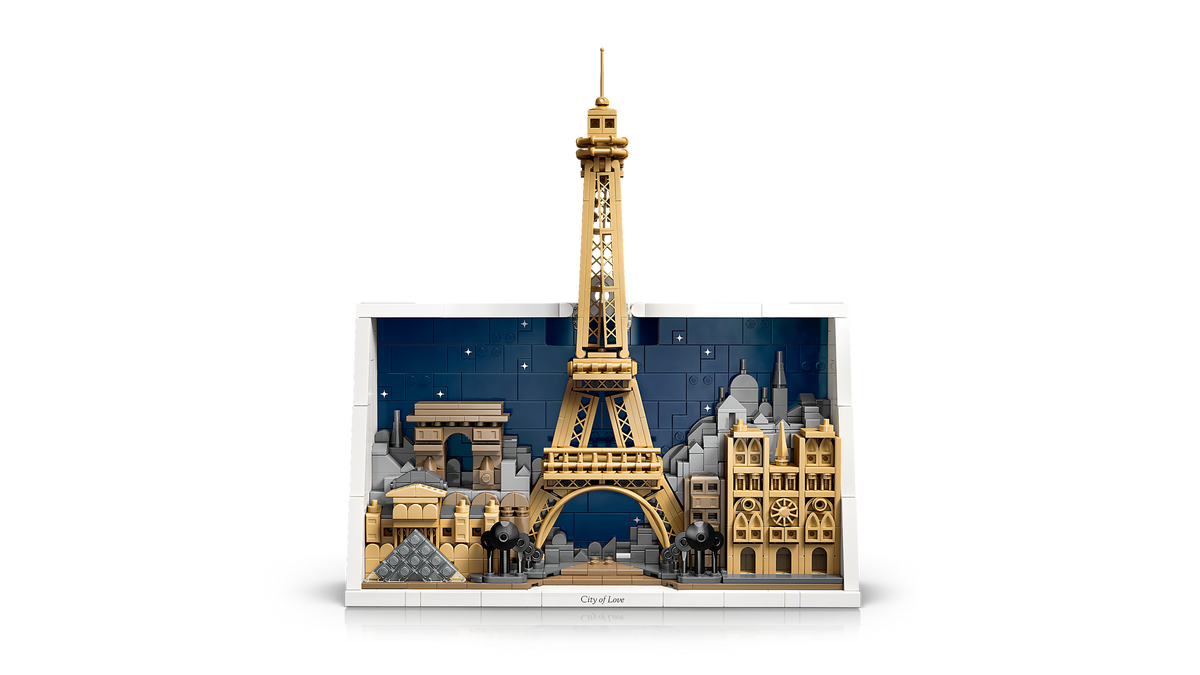 LEGO Architecture Paris City of Love Building Set (958 Pieces, Ages 18+) - View 3