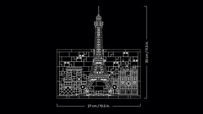 LEGO Architecture Paris City of Love Building Set (958 Pieces, Ages 18+) - View 6