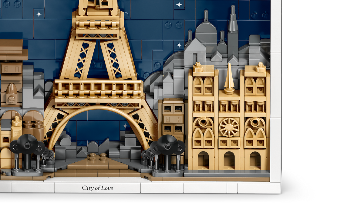 LEGO Architecture Paris City of Love Building Set (958 Pieces, Ages 18+) - View 5
