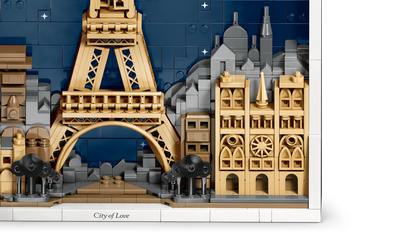 LEGO Architecture Paris City of Love Building Set (958 Pieces, Ages 18+) - View 5
