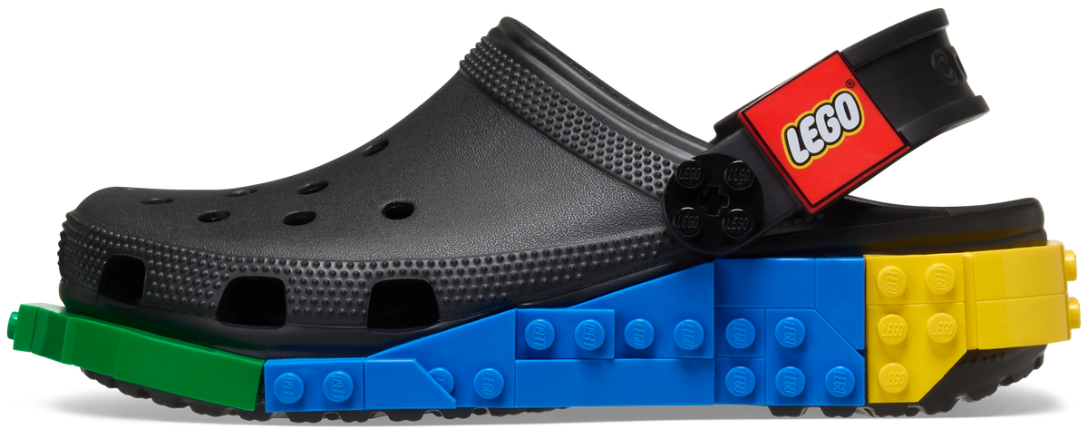 Crocs x LEGO Collection Creativity Clog in Black, Footwear - View 4