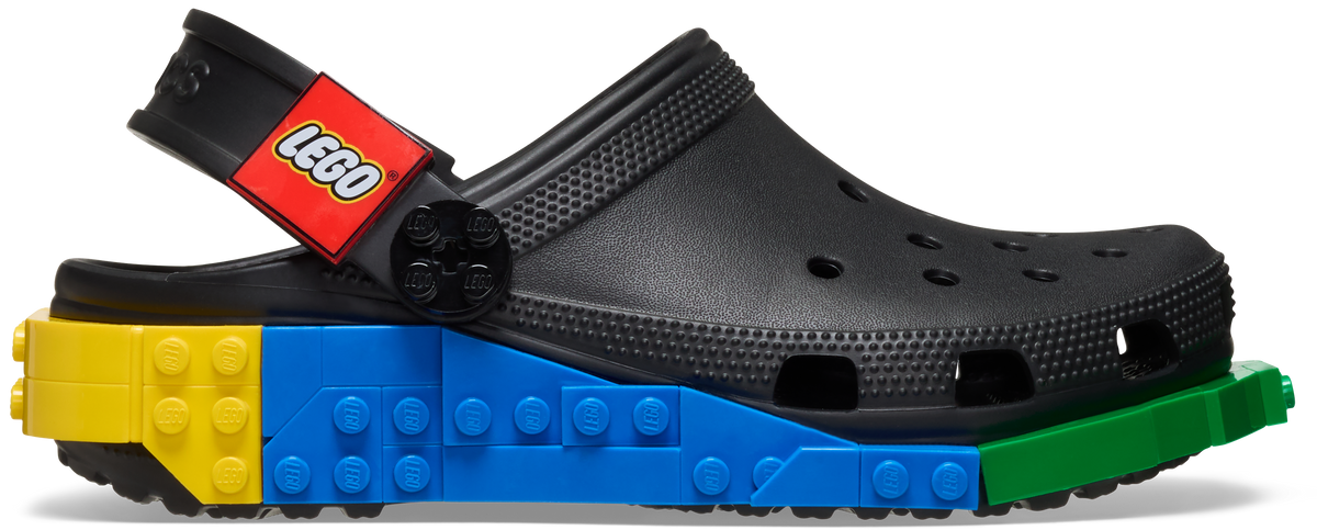 Crocs x LEGO Collection Creativity Clog in Black, Footwear - View 3