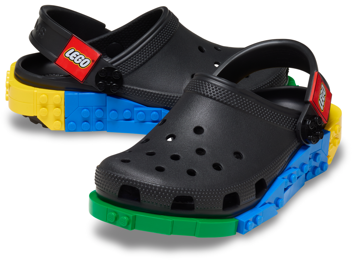 Crocs x LEGO Collection Creativity Clog in Black, Footwear