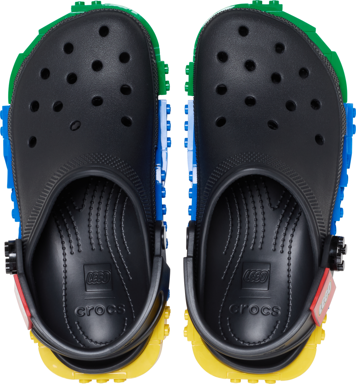 Crocs x LEGO Collection Creativity Clog in Black, Footwear - View 2