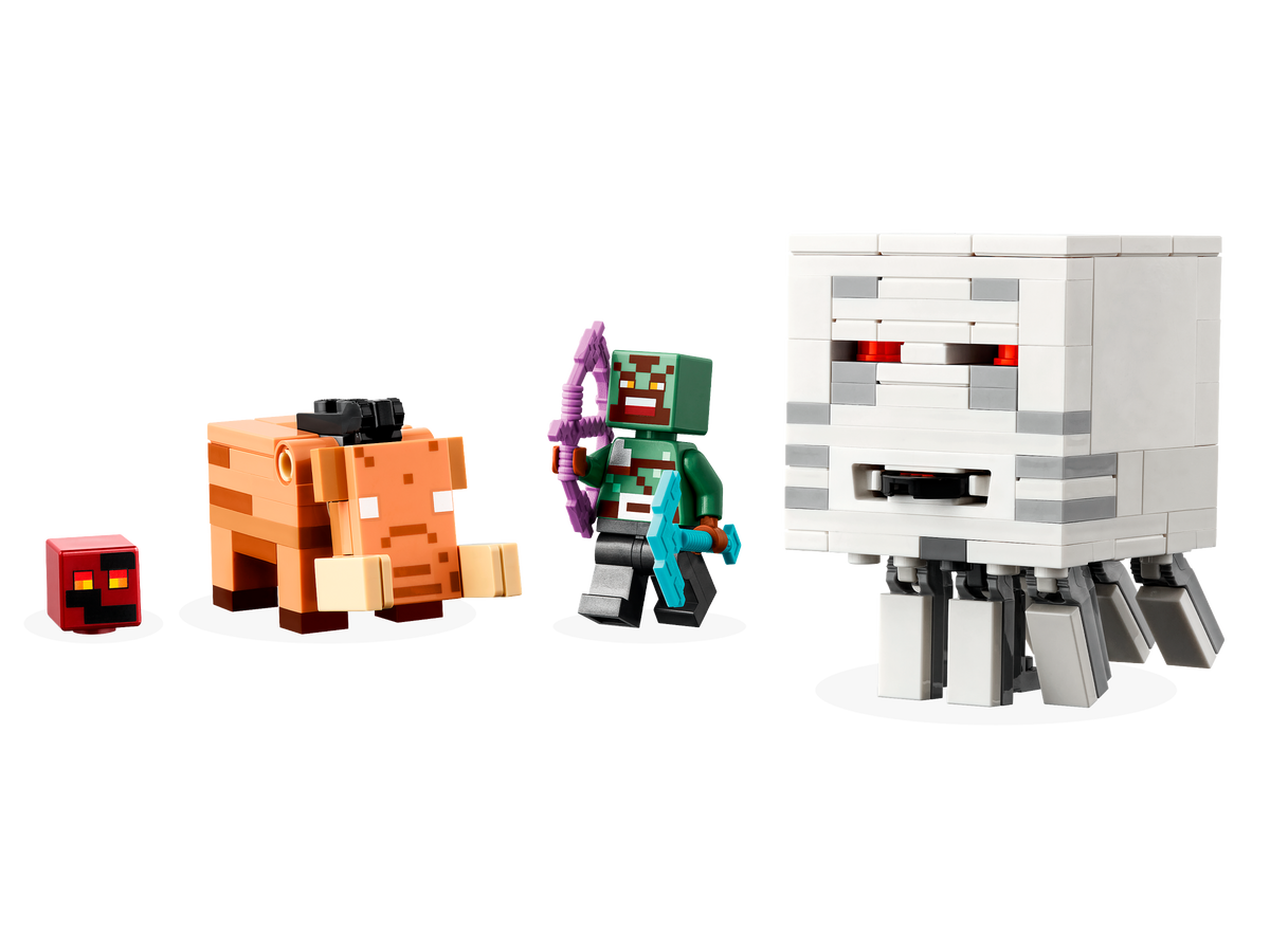LEGO Minecraft The Nether Portal Ambush 21255 Building Set (352 Pieces) - View 4