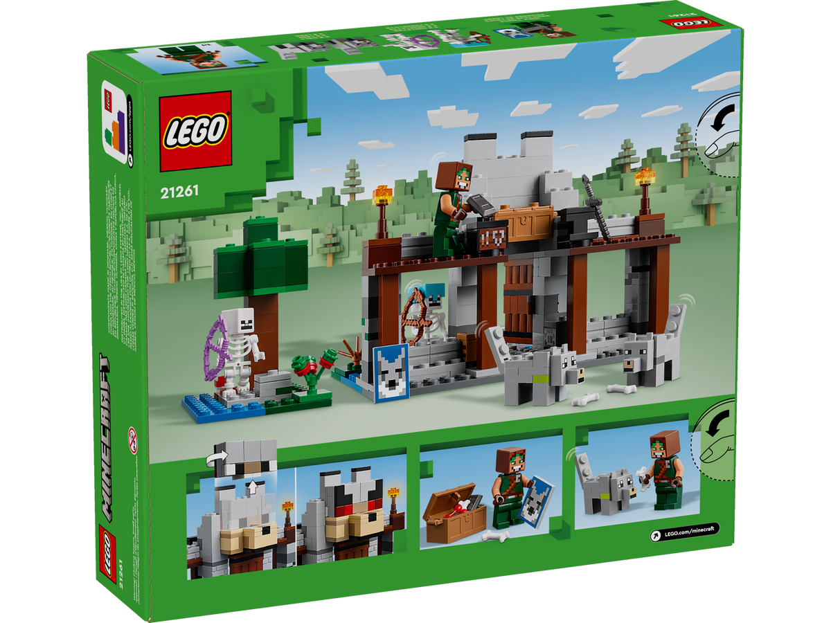LEGO Minecraft The Wolf Stronghold 21261 Building Set (312 Pieces) - View 6