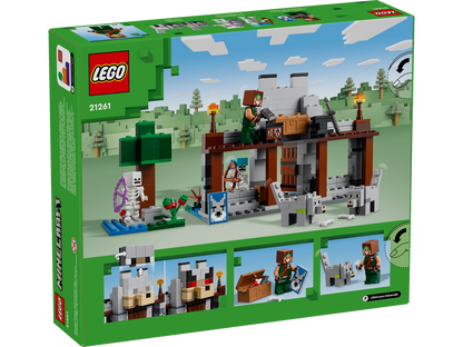LEGO Minecraft The Wolf Stronghold 21261 Building Set (312 Pieces) - View 6