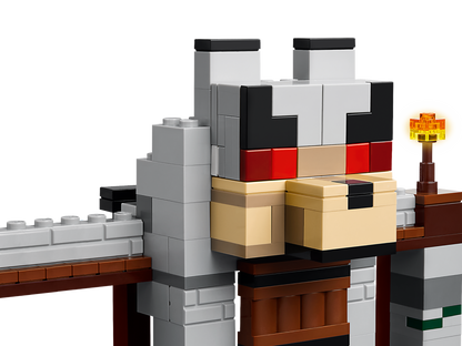 LEGO Minecraft The Wolf Stronghold 21261 Building Set (312 Pieces) - View 4