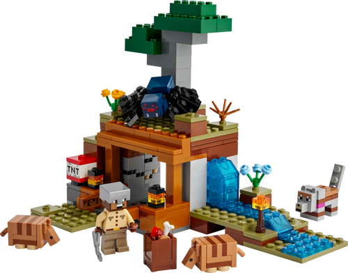LEGO Minecraft The Armadillo Mine Expedition 21269 Building Set (247 Pieces)