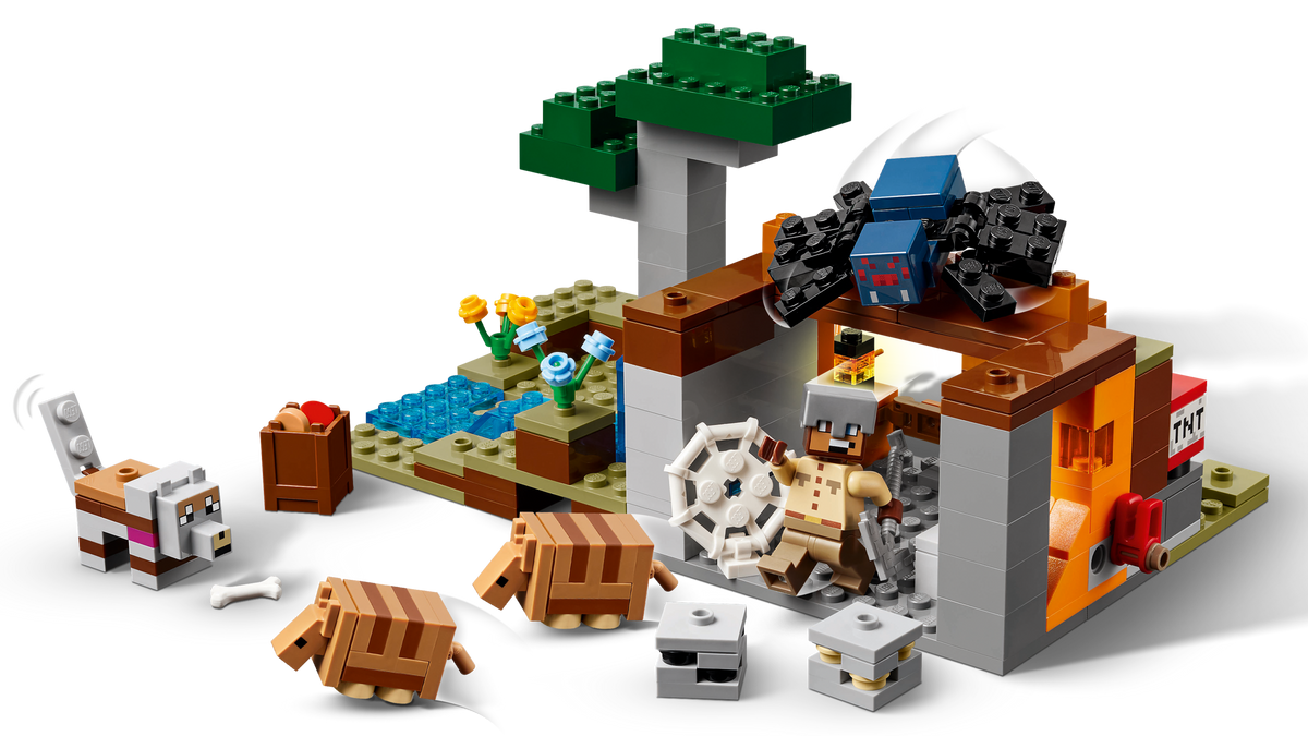 LEGO Minecraft The Armadillo Mine Expedition 21269 Building Set (247 Pieces) - View 3