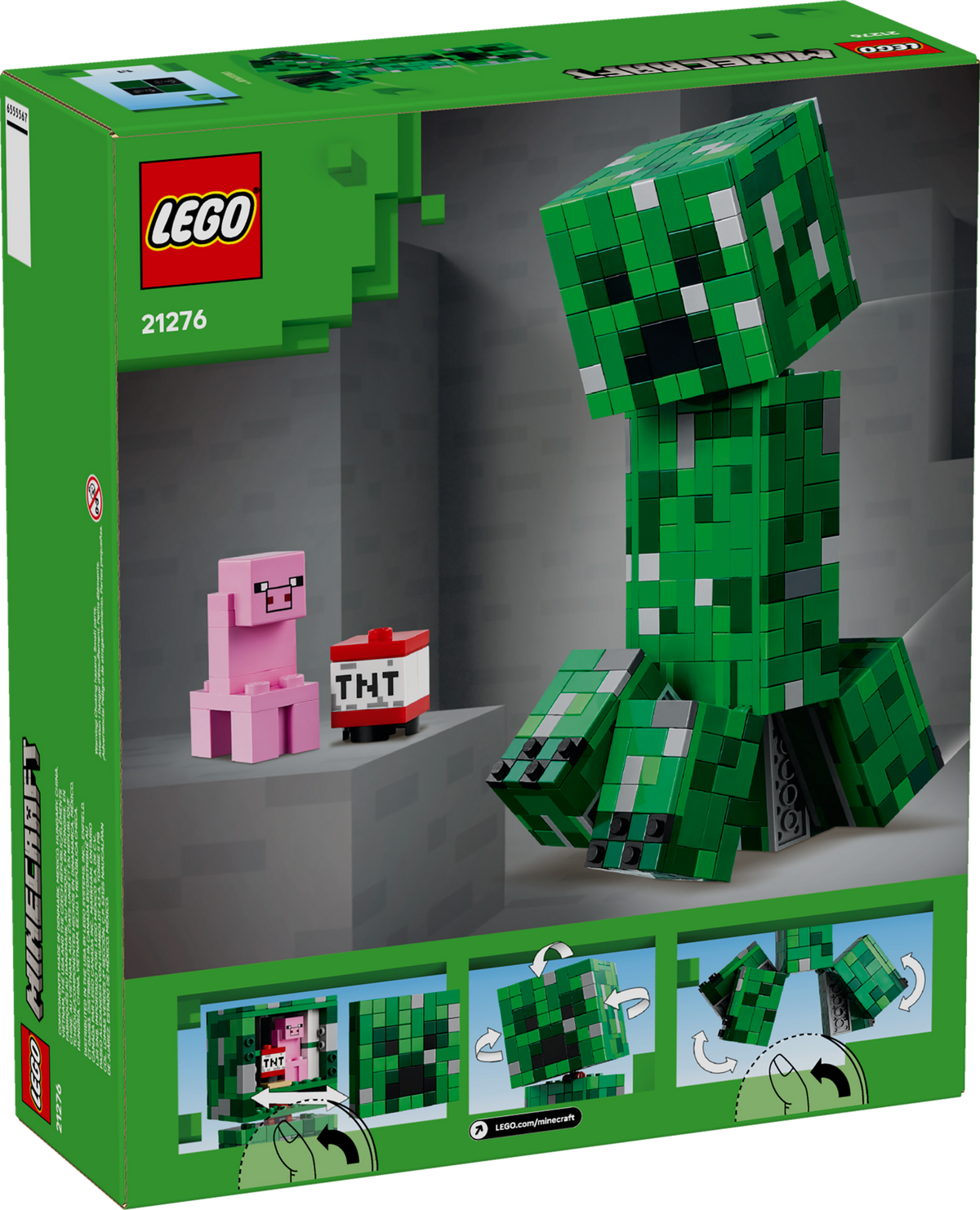 LEGO Minecraft The Creeper 21276 Building Set (665 Pieces) - View 11