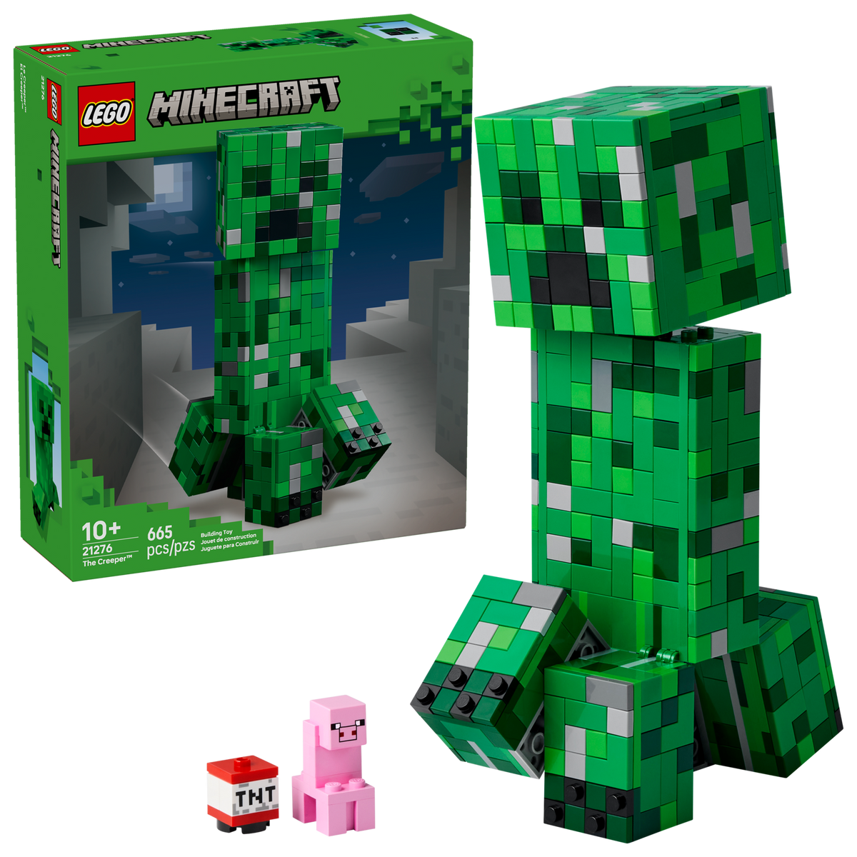 LEGO Minecraft The Creeper 21276 Building Set (665 Pieces) - View 2