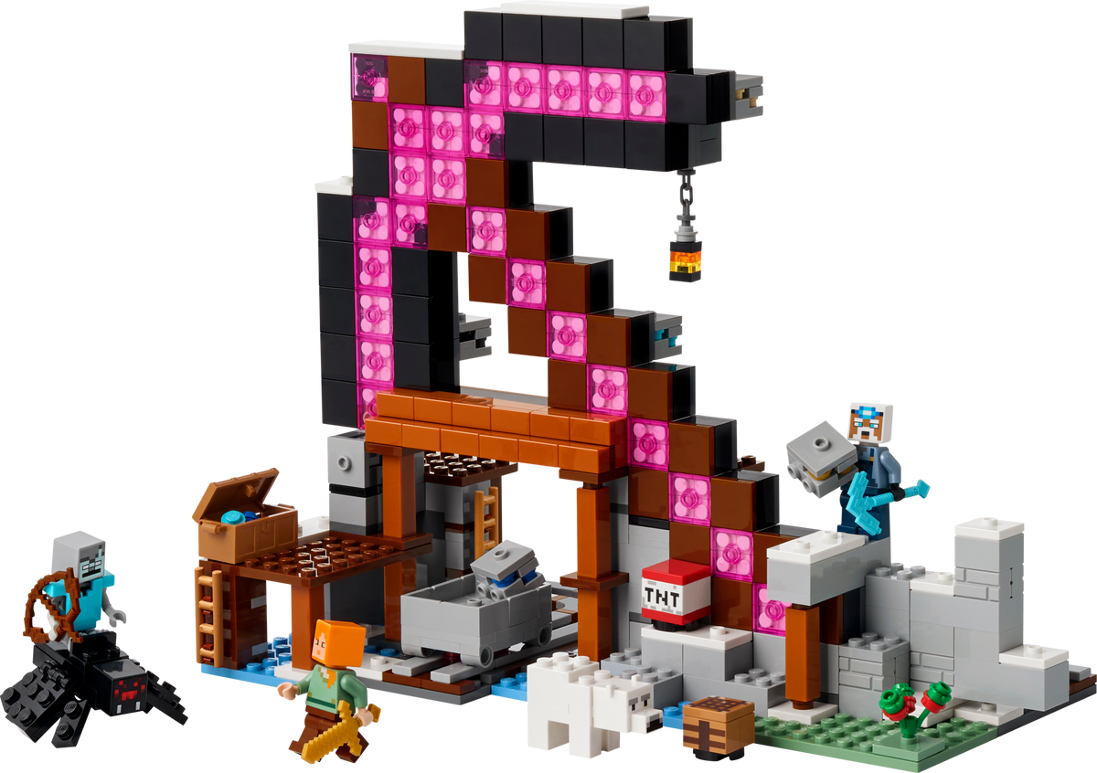 LEGO Minecraft The Pickaxe Mine 21277 Building Set (530 Pieces)