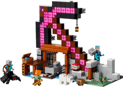 LEGO Minecraft The Pickaxe Mine 21277 Building Set (530 Pieces)