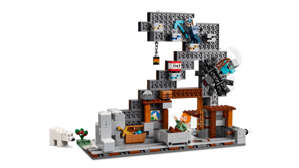 LEGO Minecraft The Pickaxe Mine 21277 Building Set (530 Pieces) - View 3