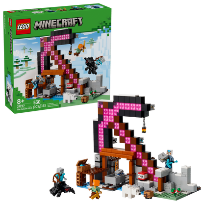 LEGO Minecraft The Pickaxe Mine 21277 Building Set (530 Pieces) - View 2