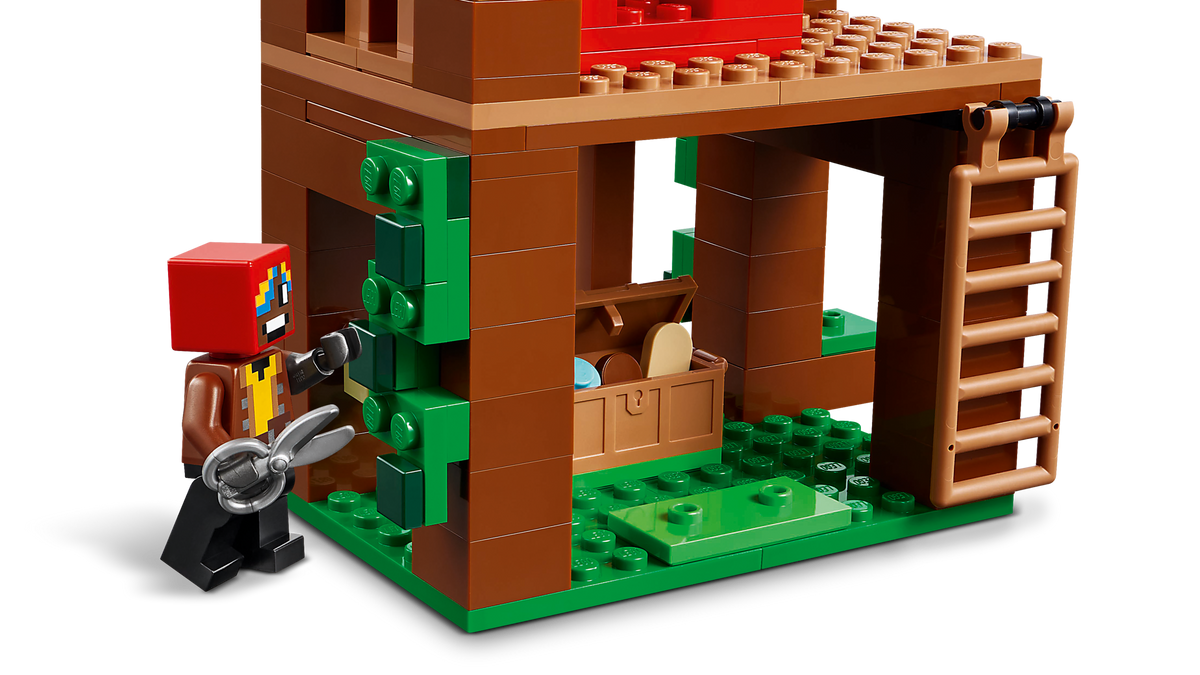 LEGO Minecraft The Parrot Houses 21282 Building Set (535 Pieces) - View 5