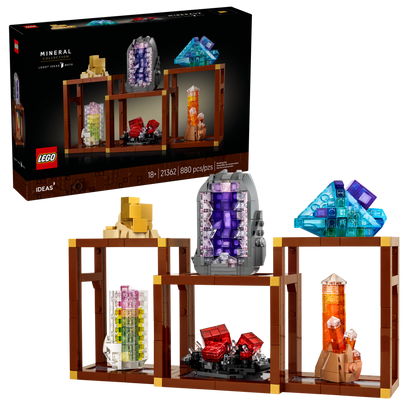 LEGO Ideas Mineral Collection 21362 Building Set for Adults (880 Pieces) - View 2