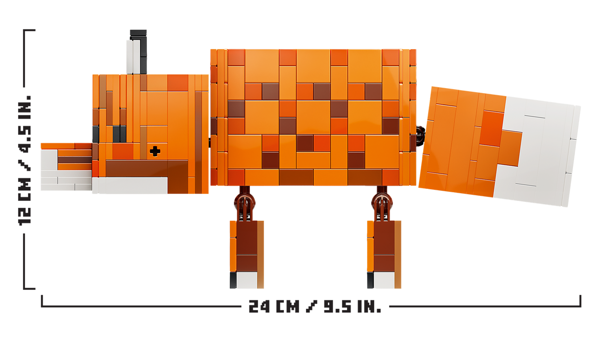 LEGO Minecraft The Fox 21588 Building Set (497 Pieces) - View 7