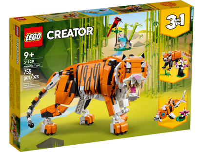 LEGO Creator 3-in-1 Majestic Tiger 31129 Building Set (755 Pieces) - View 2