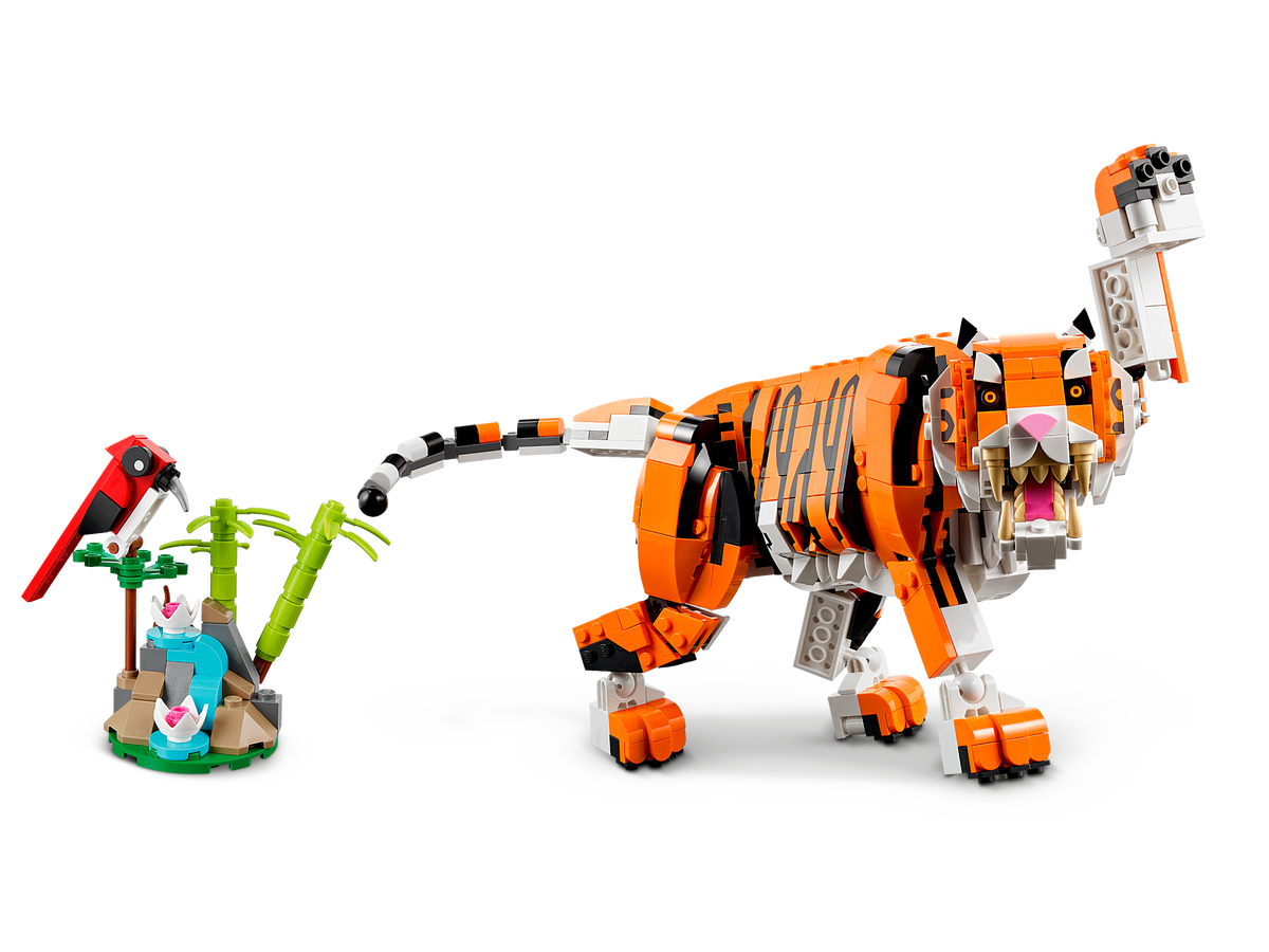 LEGO Creator 3-in-1 Majestic Tiger 31129 Building Set (755 Pieces) - View 3