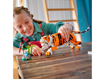 LEGO Creator 3-in-1 Majestic Tiger 31129 Building Set (755 Pieces) - View 9