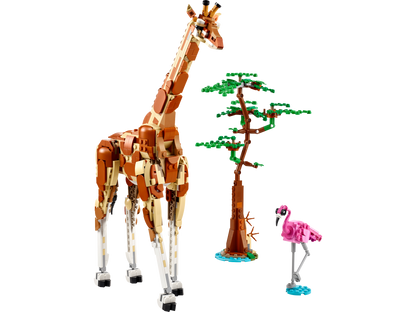LEGO Creator 3-in-1 Wild Safari Animals 31150 Building Set (780 Pieces)
