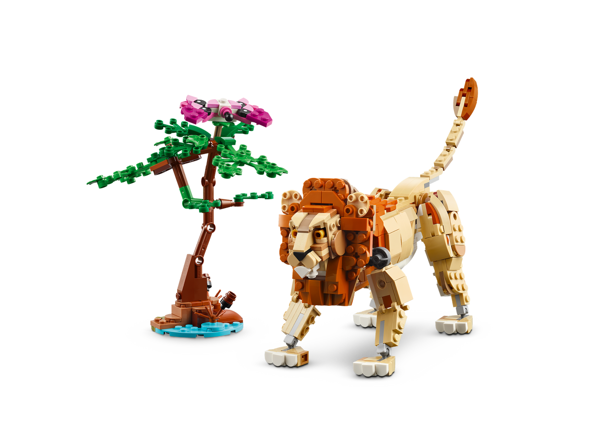 LEGO Creator 3-in-1 Wild Safari Animals 31150 Building Set (780 Pieces) - View 4