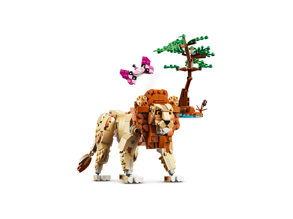 LEGO Creator 3-in-1 Wild Safari Animals 31150 Building Set (780 Pieces) - View 5
