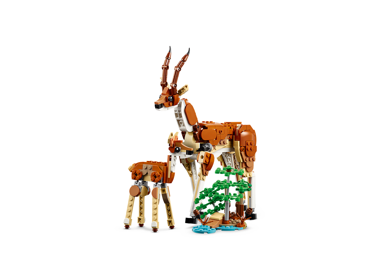 LEGO Creator 3-in-1 Wild Safari Animals 31150 Building Set (780 Pieces) - View 7