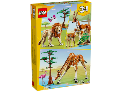 LEGO Creator 3-in-1 Wild Safari Animals 31150 Building Set (780 Pieces) - View 8