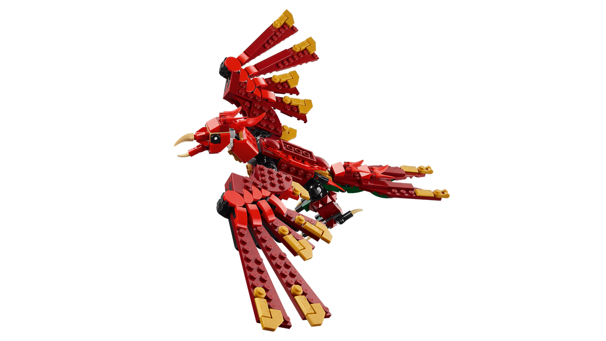 LEGO Creator 3-in-1 Medieval Dragon 31161 Building Set (715 Pieces) - View 6