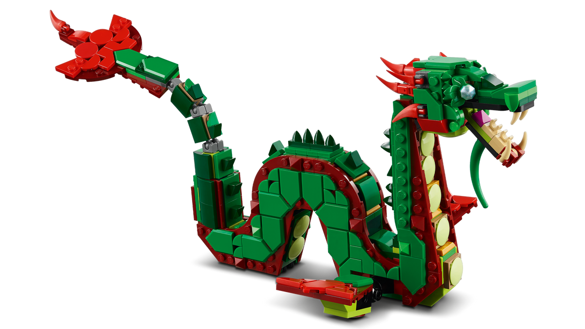 LEGO Creator 3-in-1 Medieval Dragon 31161 Building Set (715 Pieces) - View 5