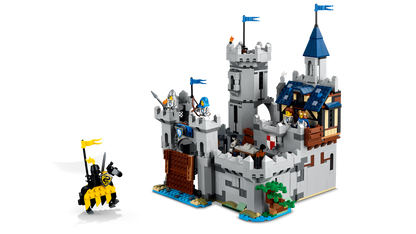 LEGO Creator 3-in-1 Medieval Horse Knight Castle 31168 Building Set (1,371 Pieces) - View 6