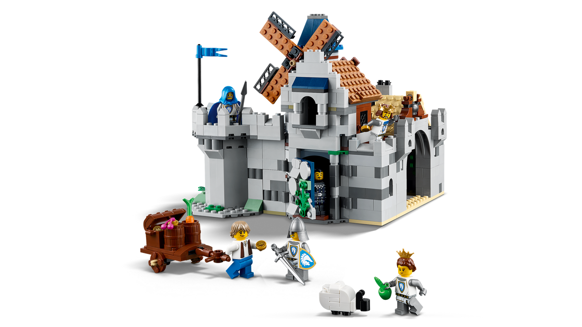 LEGO Creator 3-in-1 Medieval Horse Knight Castle 31168 Building Set (1,371 Pieces) - View 4