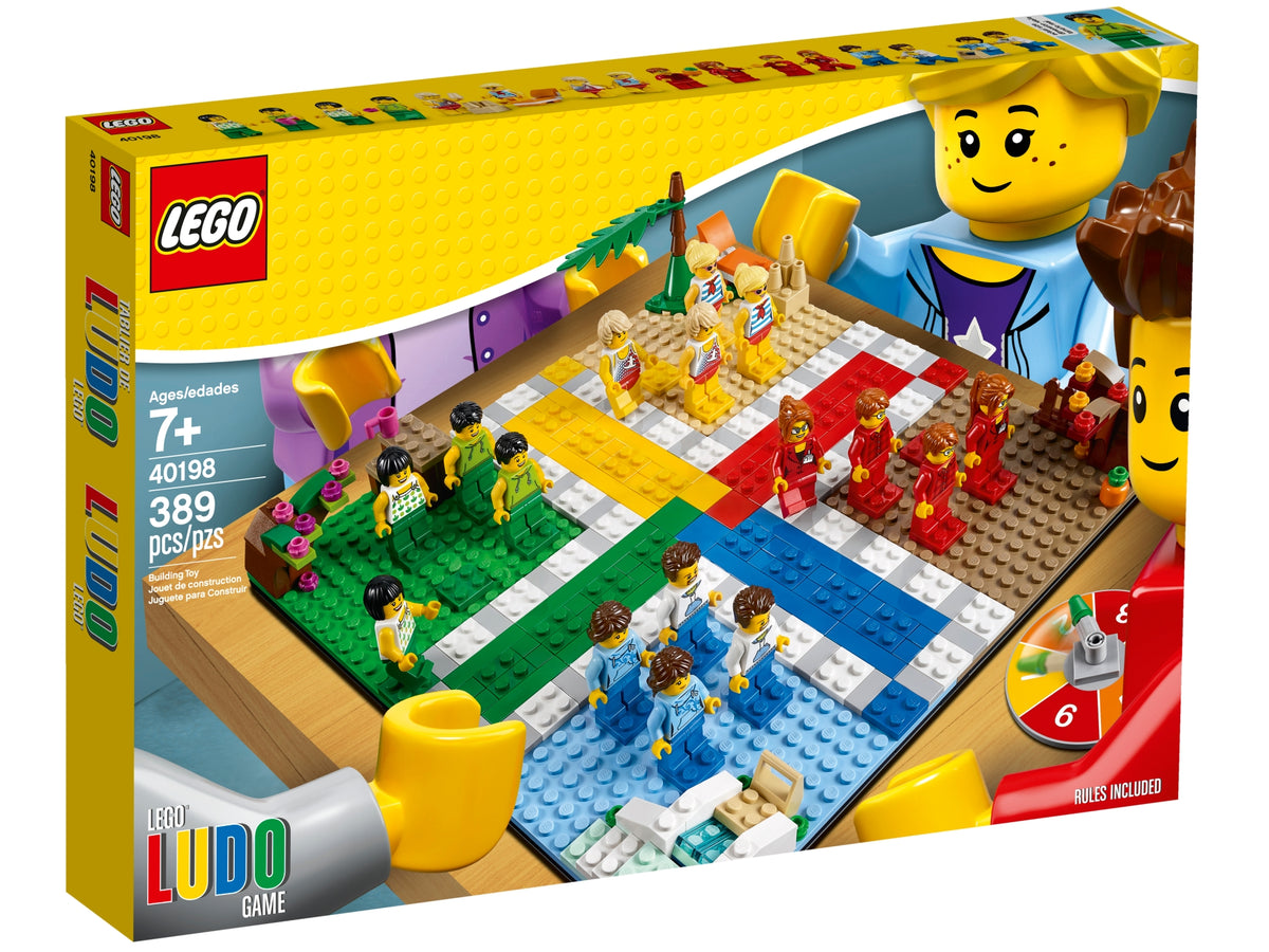 LEGO Ludo 40198 Brick-Built Board Game Set (389 Pieces) - View 2