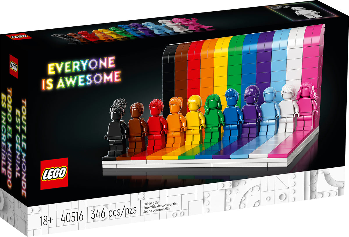 LEGO Everyone Is Awesome 40516 Building Set with 11 Minifigures (346 Pieces) - View 2