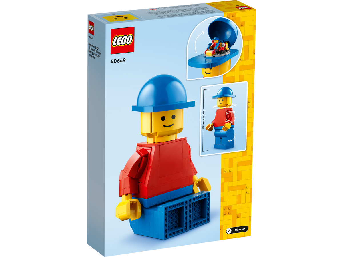 LEGO Minifigures Up-Scaled LEGO Minifigure 40649 Building Set (654 Pieces) - View 3