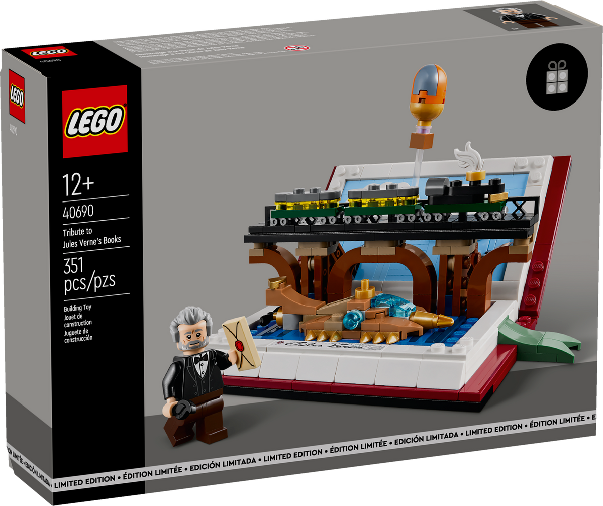 LEGO Tribute to Jules Verne's Books 40690 Building Set (351 Pieces) - View 2